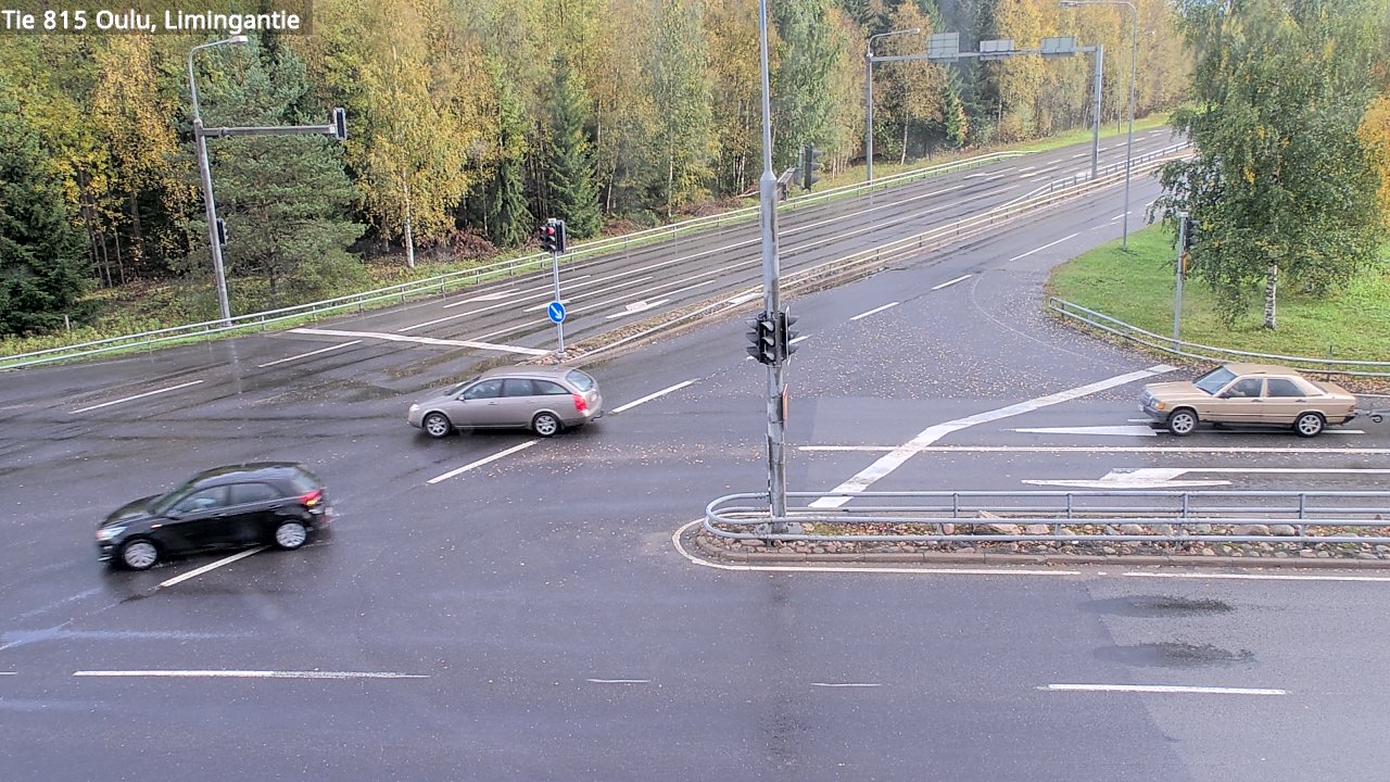 Weather Camera Image Väg 815 Oleåborg, Limingantie, Oulu, Pohjois-Pohjanmaa