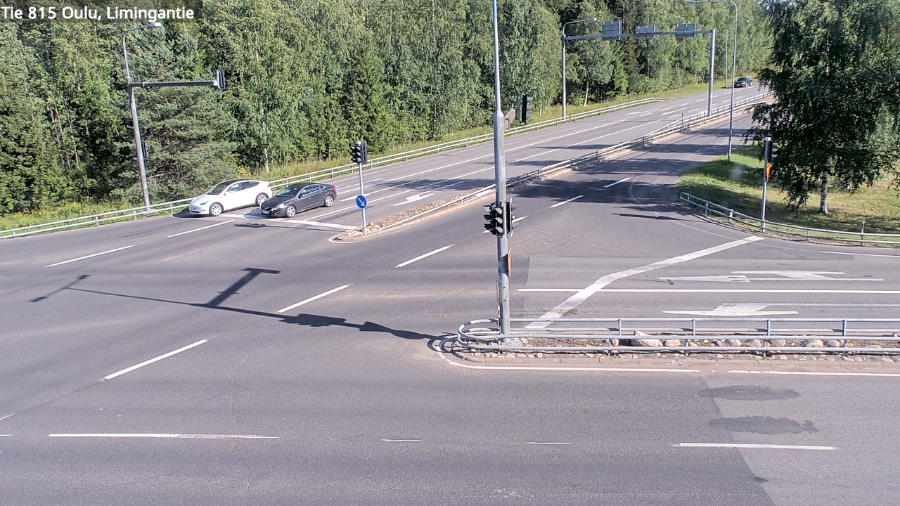 Weather Camera Image Väg 815 Oleåborg, Limingantie, Oulu, Pohjois-Pohjanmaa