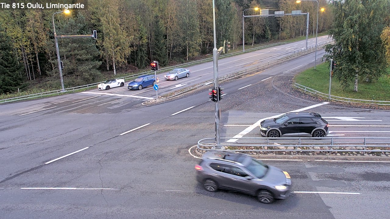 Weather Camera Image Väg 815 Oleåborg, Limingantie, Oulu, Pohjois-Pohjanmaa