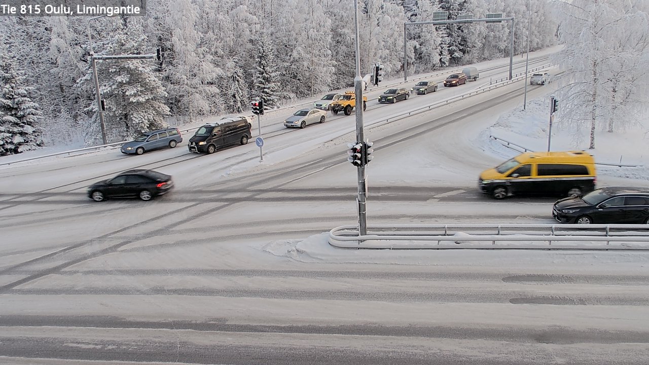 Weather Camera Image Road 815 Oulu, Limingantie, Oulu, Pohjois-Pohjanmaa