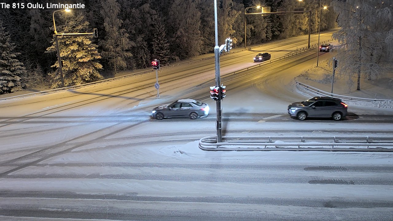 Weather Camera Image Road 815 Oulu, Limingantie, Oulu, Pohjois-Pohjanmaa