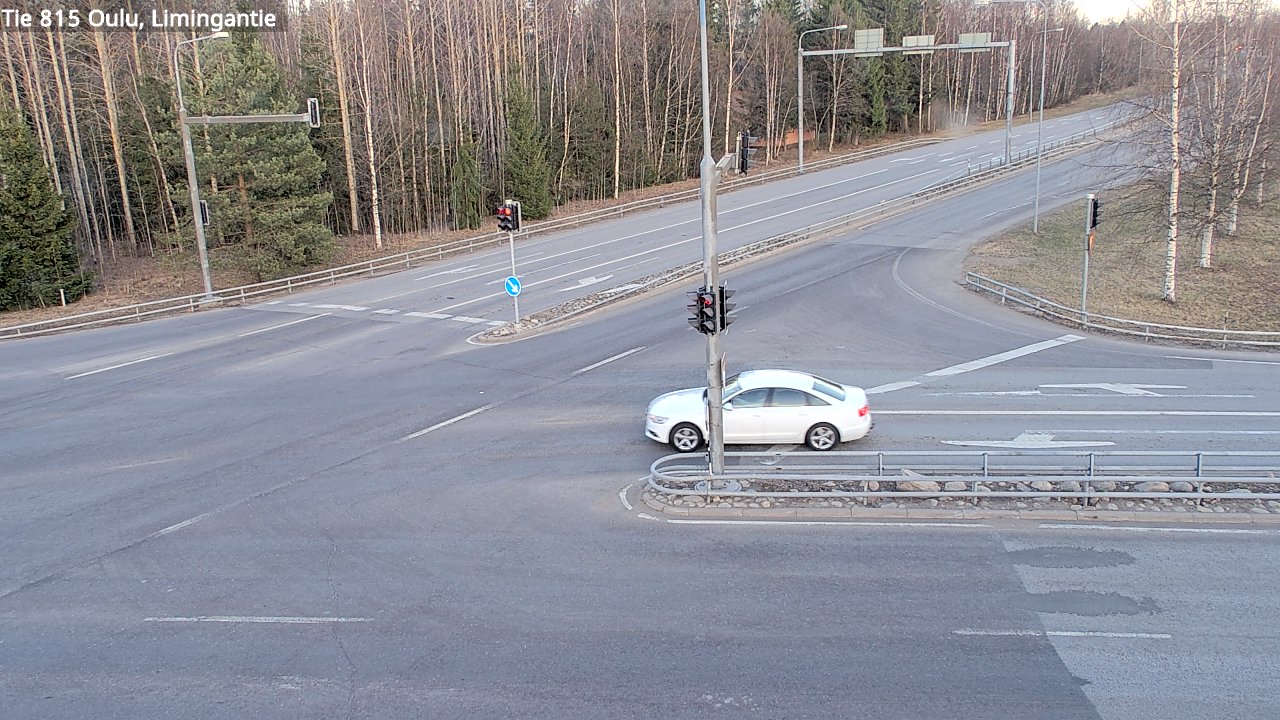 Weather Camera Image Road 815 Oulu, Limingantie, Oulu, Pohjois-Pohjanmaa