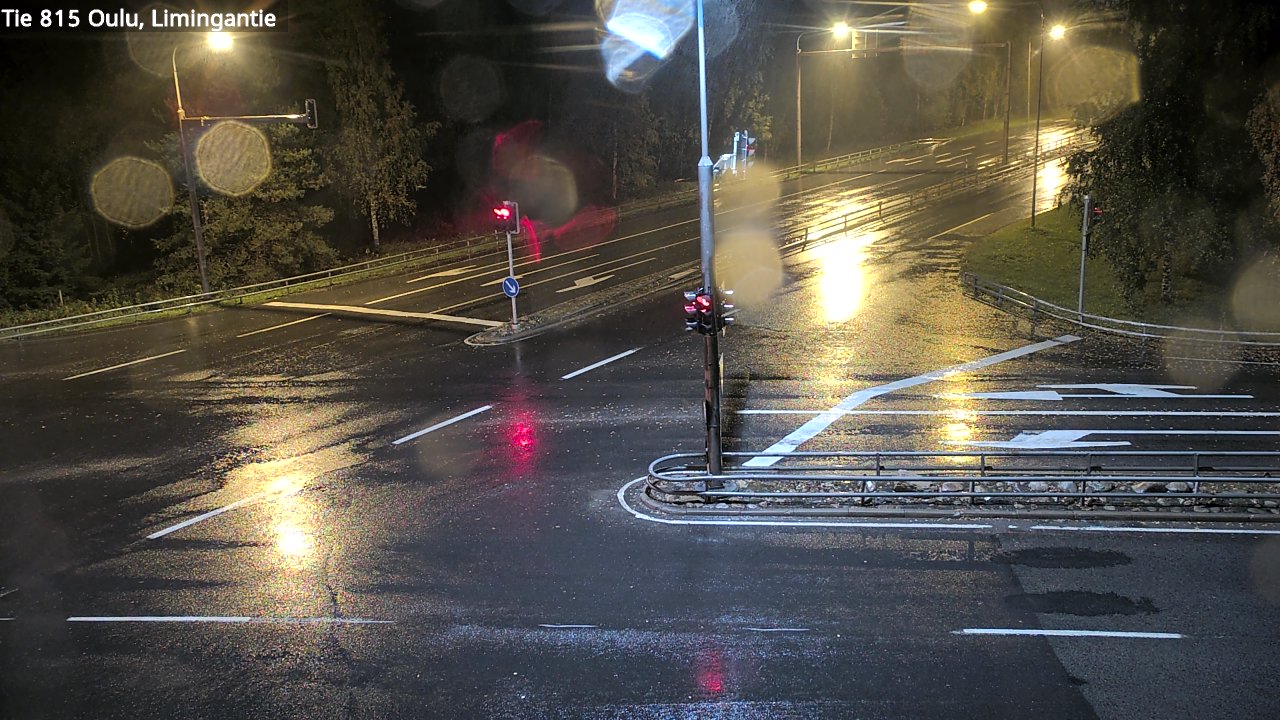 Weather Camera Image Väg 815 Oleåborg, Limingantie, Oulu, Pohjois-Pohjanmaa