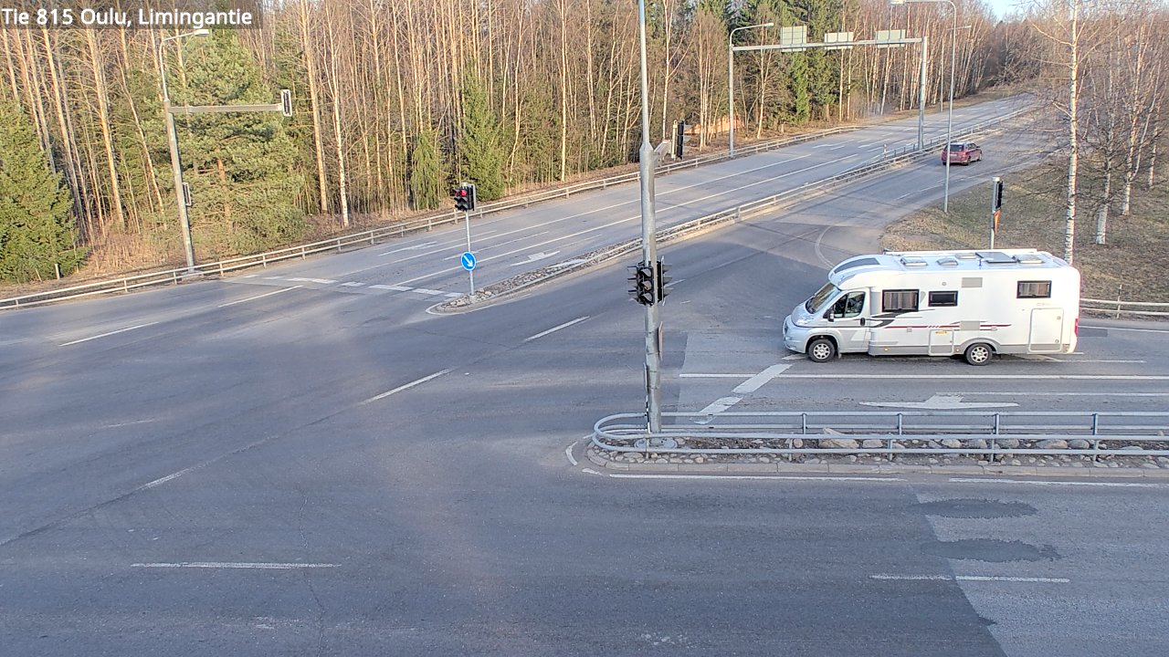 Weather Camera Image Road 815 Oulu, Limingantie, Oulu, Pohjois-Pohjanmaa
