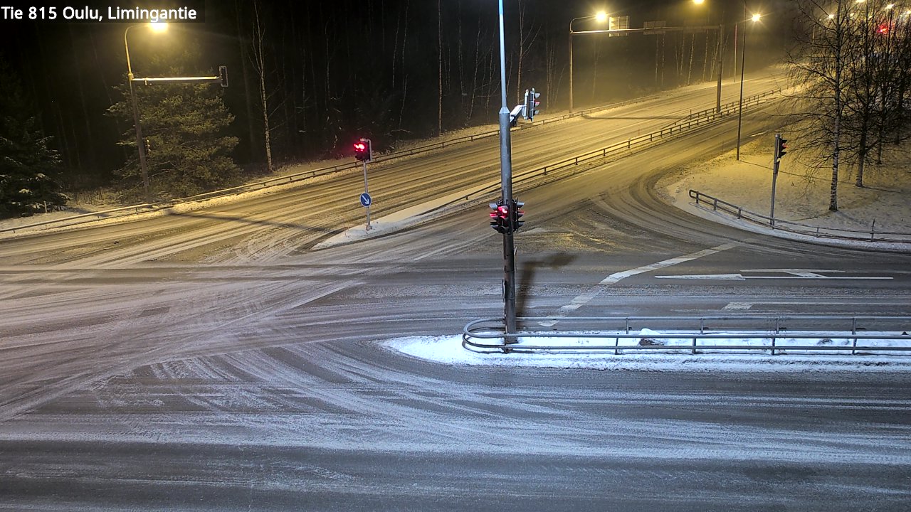 Weather Camera Image Road 815 Oulu, Limingantie, Oulu, Pohjois-Pohjanmaa
