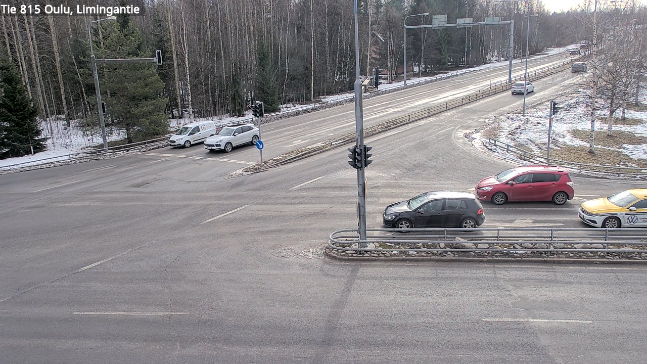 Weather Camera Image Road 815 Oulu, Limingantie, Oulu, Pohjois-Pohjanmaa