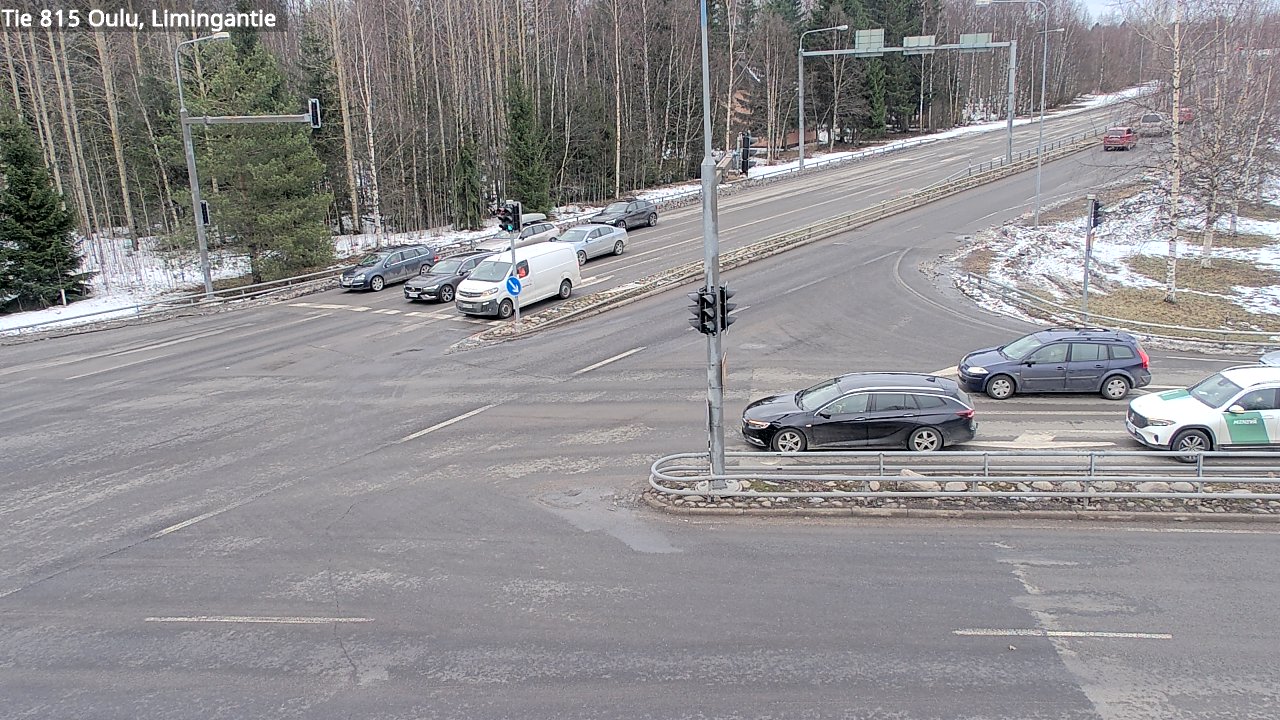 Weather Camera Image Road 815 Oulu, Limingantie, Oulu, Pohjois-Pohjanmaa