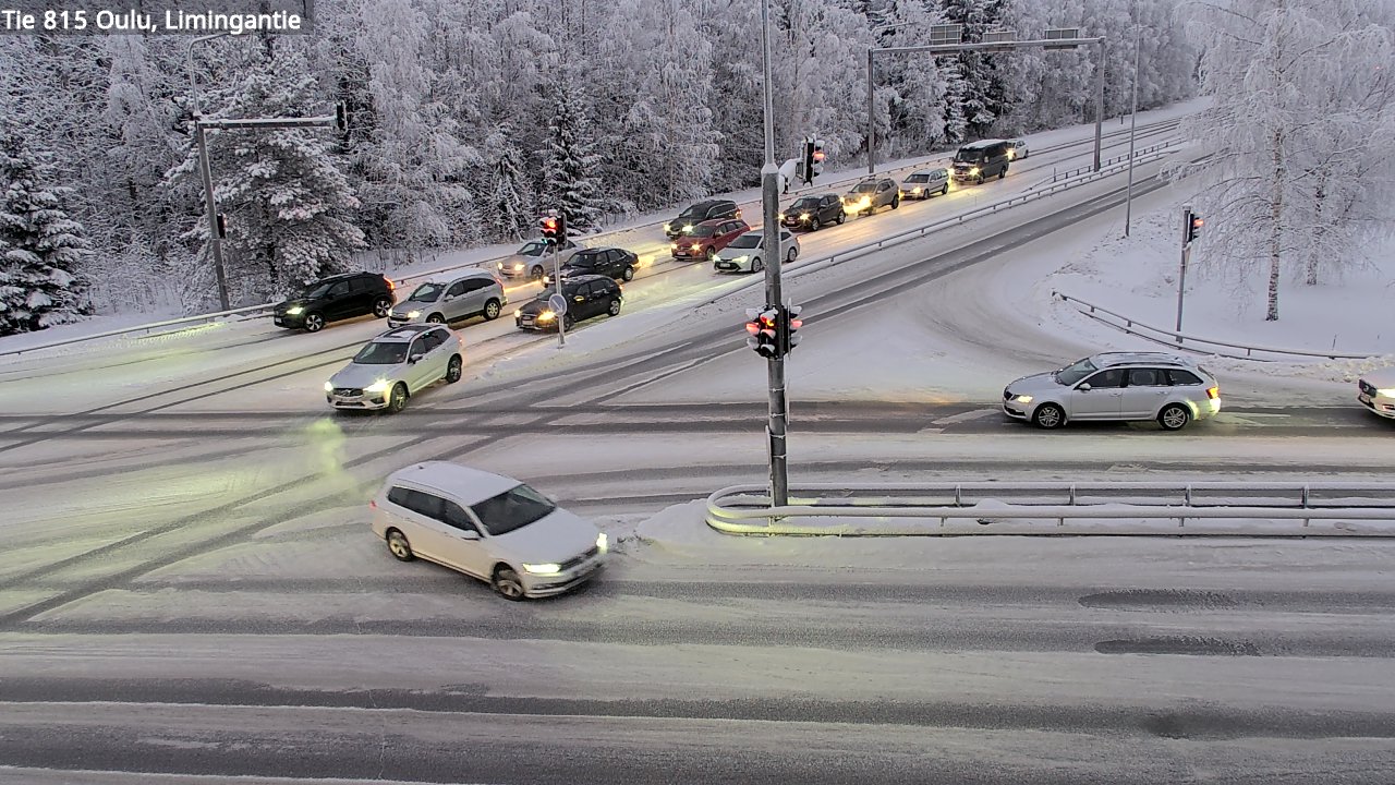 Weather Camera Image Road 815 Oulu, Limingantie, Oulu, Pohjois-Pohjanmaa