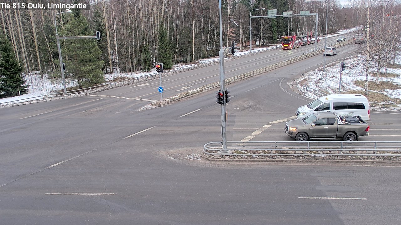 Kelikamerat Kuva Tie 815 Oulu, Limingantie, Oulu, Pohjois-Pohjanmaa