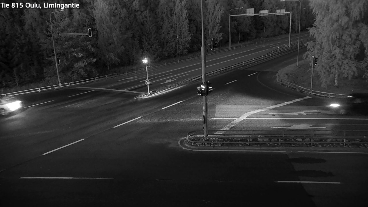 Weather Camera Image Väg 815 Oleåborg, Limingantie, Oulu, Pohjois-Pohjanmaa