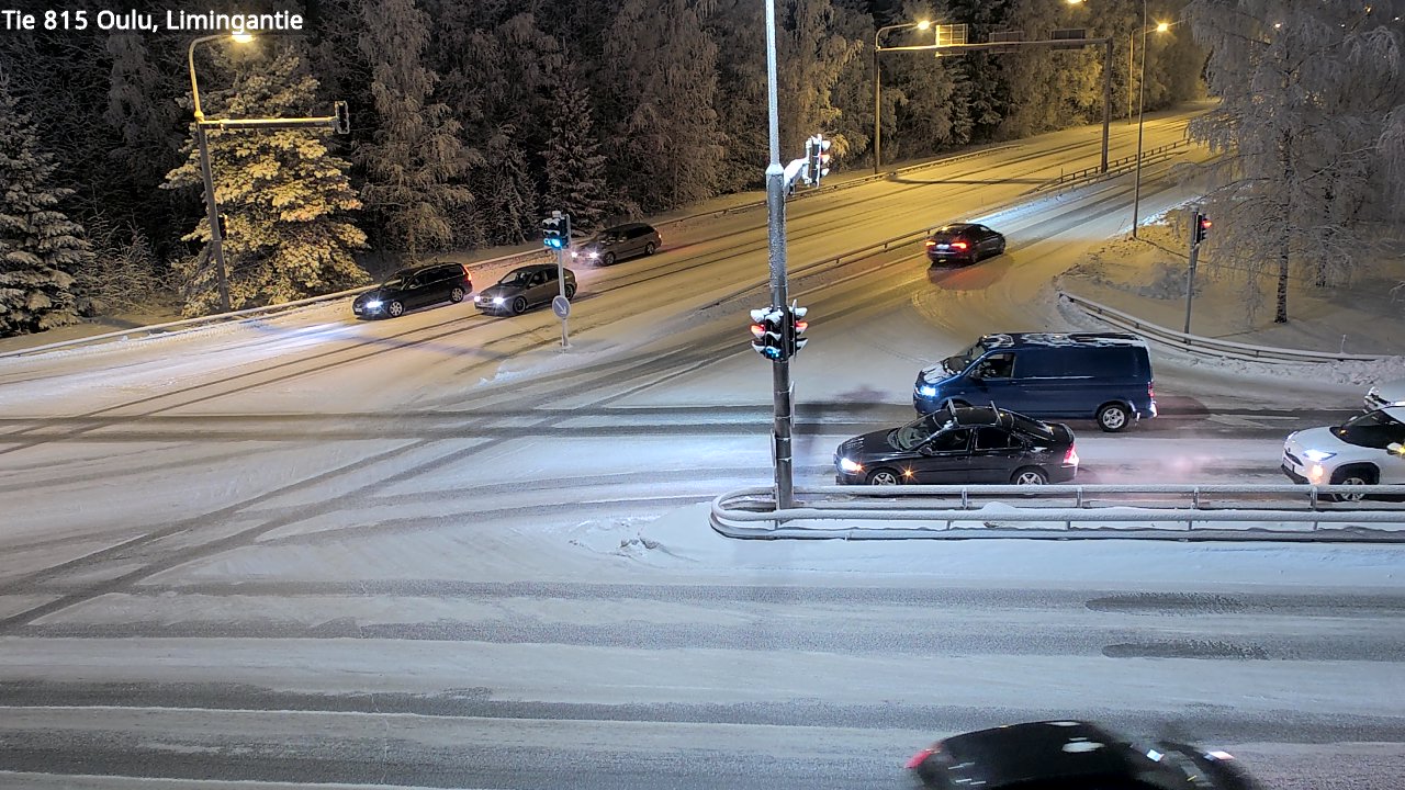 Weather Camera Image Road 815 Oulu, Limingantie, Oulu, Pohjois-Pohjanmaa