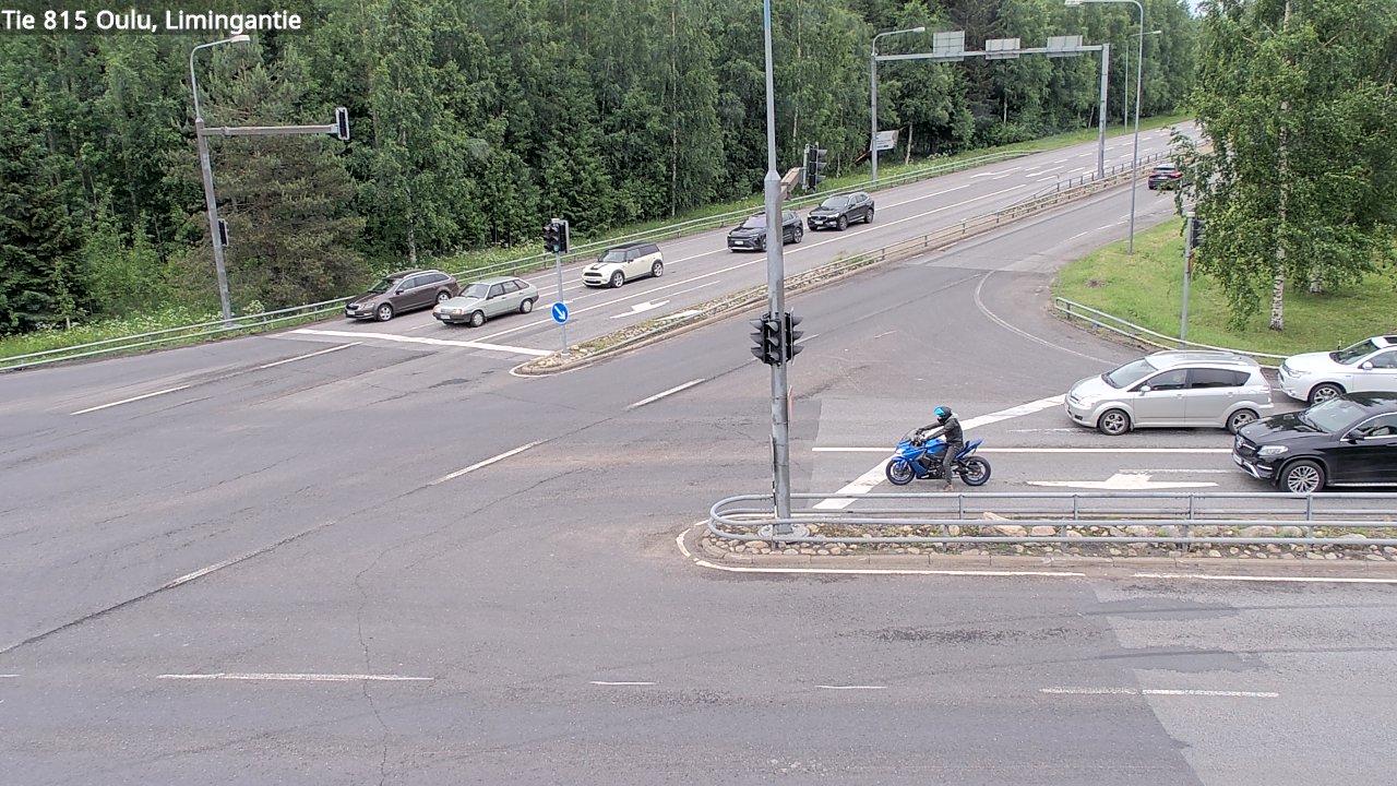 Weather Camera Image Väg 815 Oleåborg, Limingantie, Oulu, Pohjois-Pohjanmaa