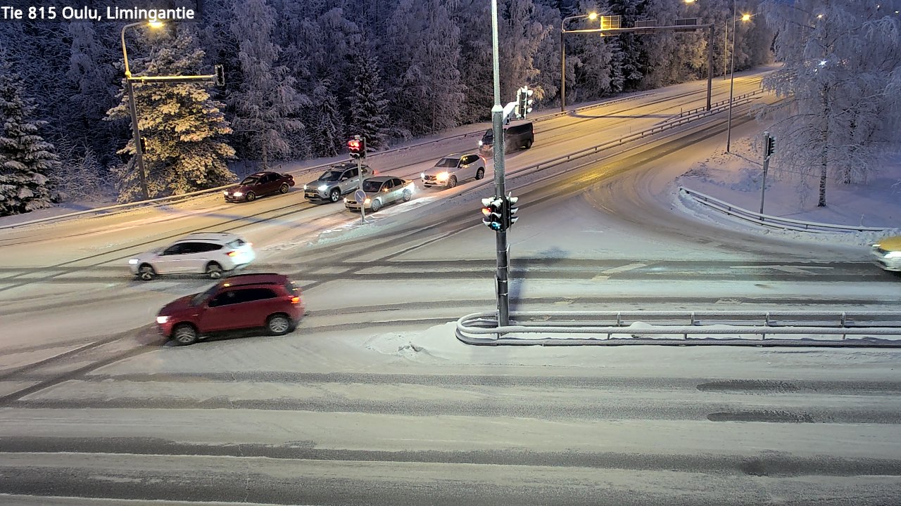 Weather Camera Image Road 815 Oulu, Limingantie, Oulu, Pohjois-Pohjanmaa