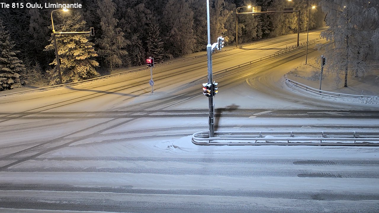 Weather Camera Image Road 815 Oulu, Limingantie, Oulu, Pohjois-Pohjanmaa