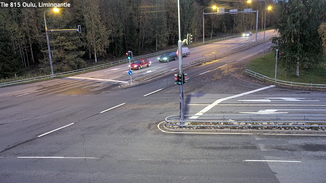 Weather Camera Image Väg 815 Oleåborg, Limingantie, Oulu, Pohjois-Pohjanmaa