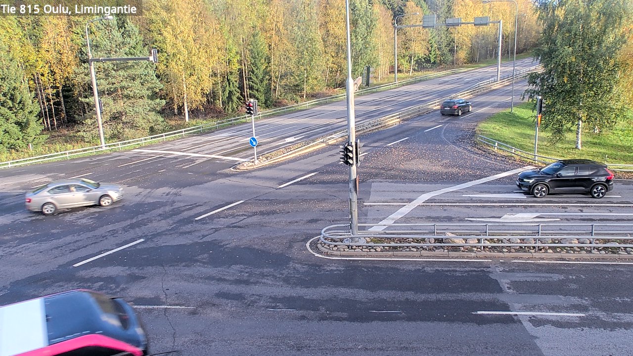 Weather Camera Image Väg 815 Oleåborg, Limingantie, Oulu, Pohjois-Pohjanmaa