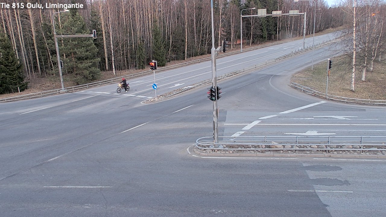 Weather Camera Image Road 815 Oulu, Limingantie, Oulu, Pohjois-Pohjanmaa