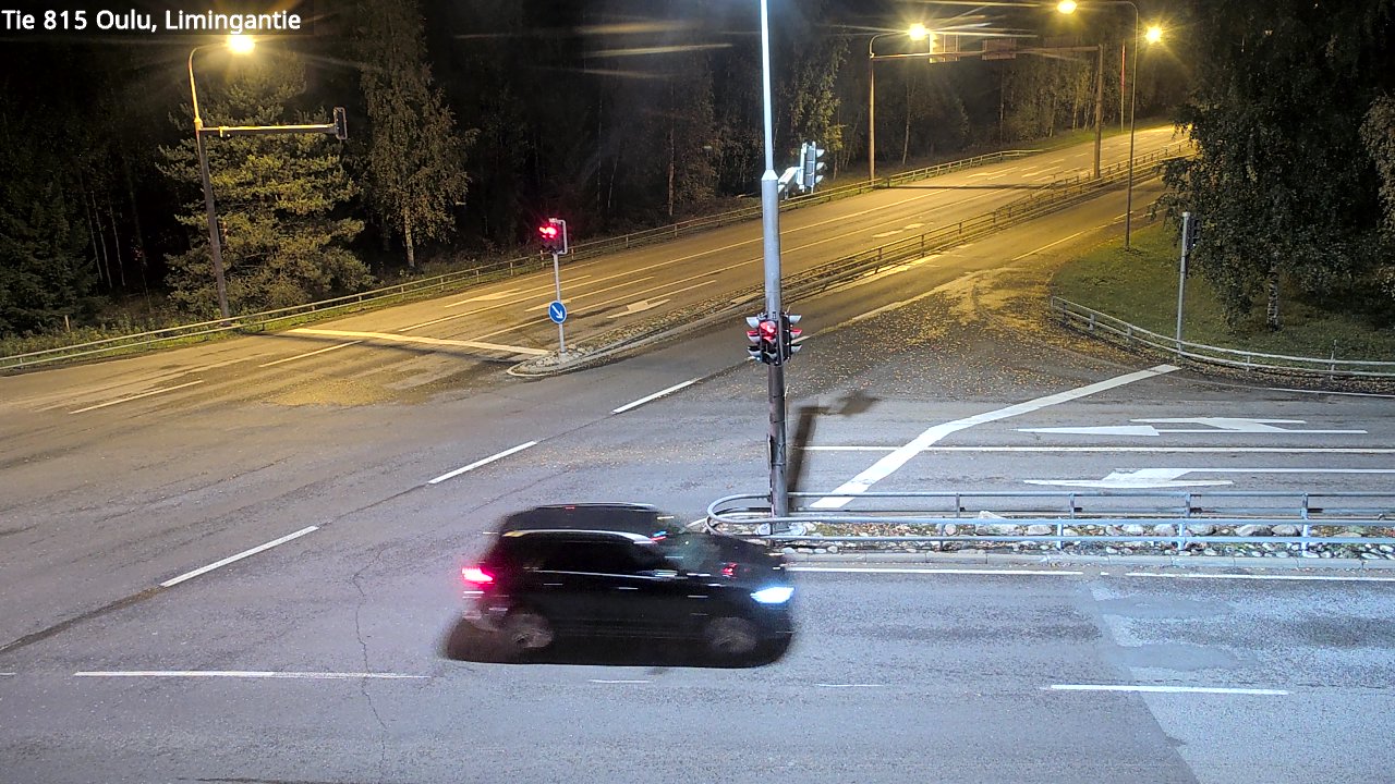 Weather Camera Image Väg 815 Oleåborg, Limingantie, Oulu, Pohjois-Pohjanmaa