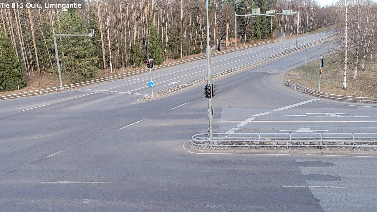 Weather Camera Image Road 815 Oulu, Limingantie, Oulu, Pohjois-Pohjanmaa