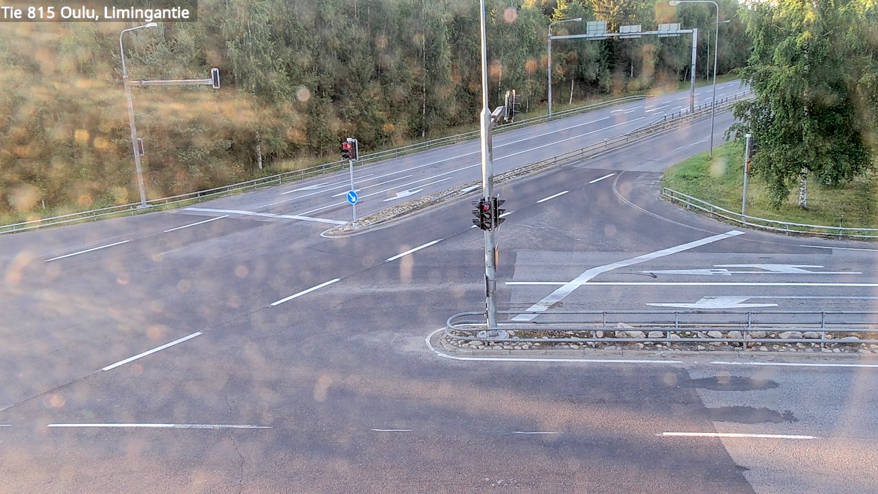 Weather Camera Image Väg 815 Oleåborg, Limingantie, Oulu, Pohjois-Pohjanmaa