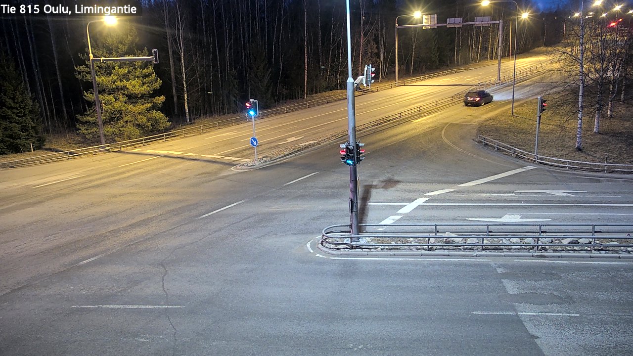 Weather Camera Image Road 815 Oulu, Limingantie, Oulu, Pohjois-Pohjanmaa