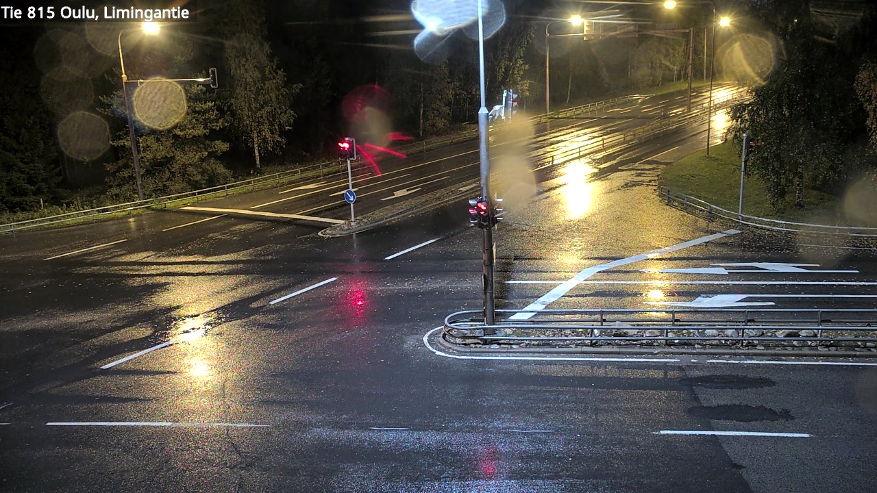 Weather Camera Image Väg 815 Oleåborg, Limingantie, Oulu, Pohjois-Pohjanmaa
