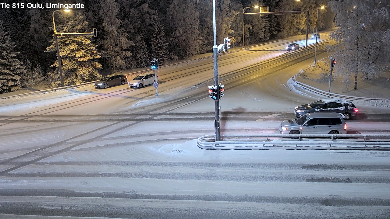 Weather Camera Image Road 815 Oulu, Limingantie, Oulu, Pohjois-Pohjanmaa