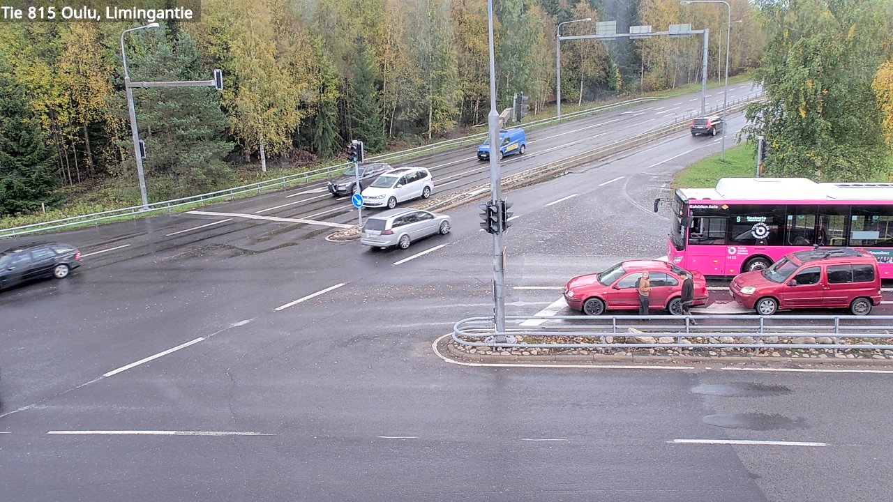 Weather Camera Image Väg 815 Oleåborg, Limingantie, Oulu, Pohjois-Pohjanmaa
