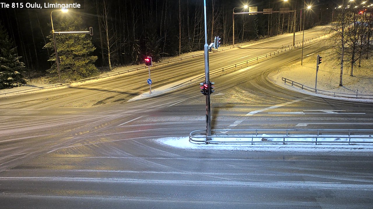 Weather Camera Image Road 815 Oulu, Limingantie, Oulu, Pohjois-Pohjanmaa