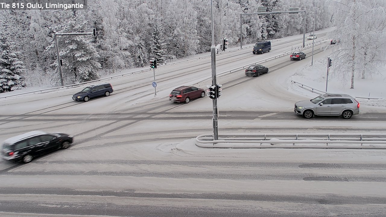 Weather Camera Image Road 815 Oulu, Limingantie, Oulu, Pohjois-Pohjanmaa