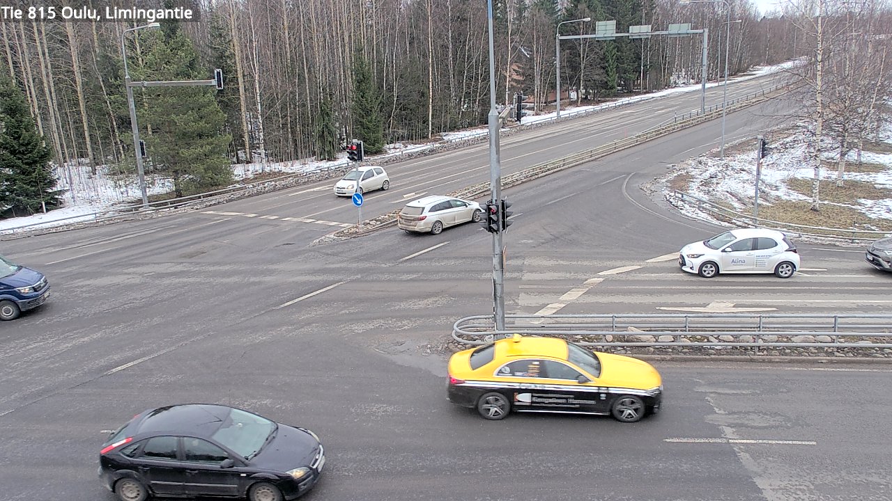Weather Camera Image Road 815 Oulu, Limingantie, Oulu, Pohjois-Pohjanmaa