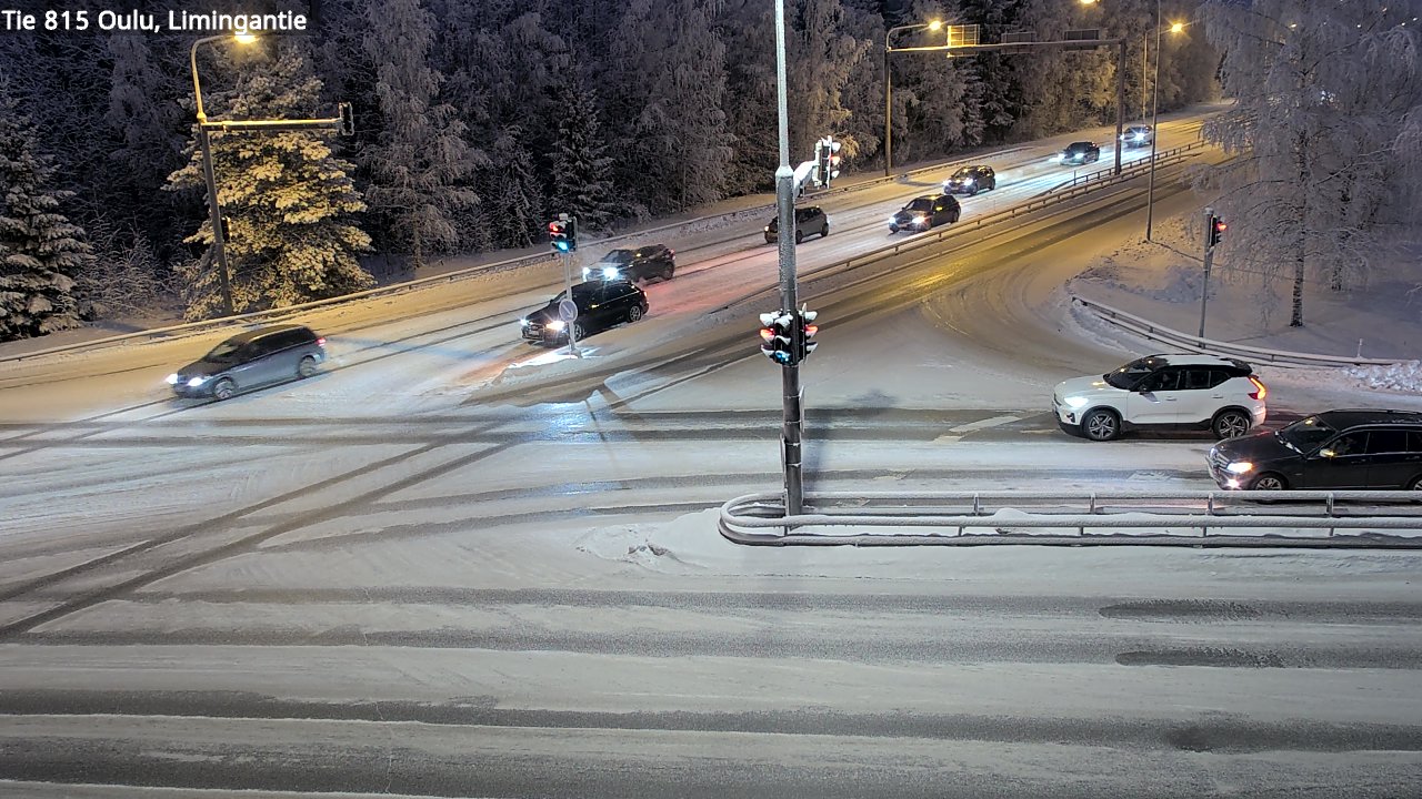 Weather Camera Image Road 815 Oulu, Limingantie, Oulu, Pohjois-Pohjanmaa
