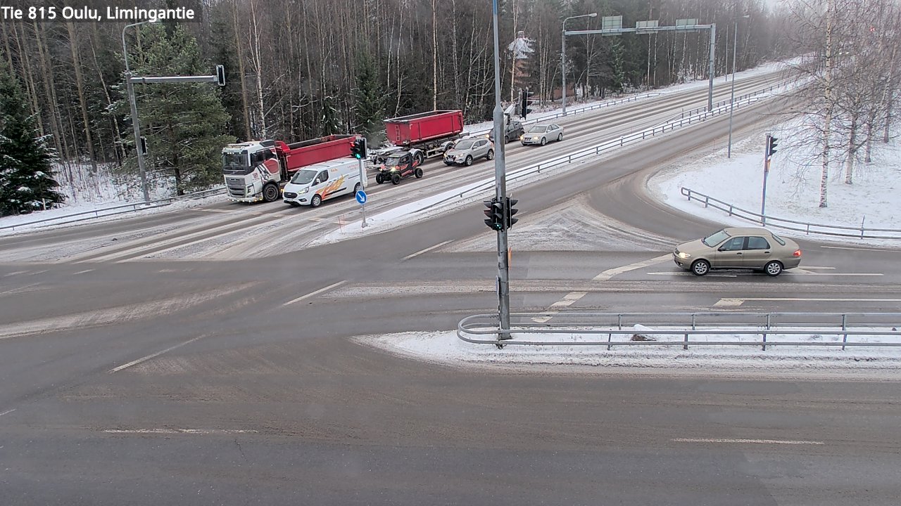 Weather Camera Image Road 815 Oulu, Limingantie, Oulu, Pohjois-Pohjanmaa