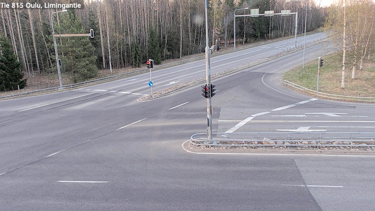 Weather Camera Image Road 815 Oulu, Limingantie, Oulu, Pohjois-Pohjanmaa