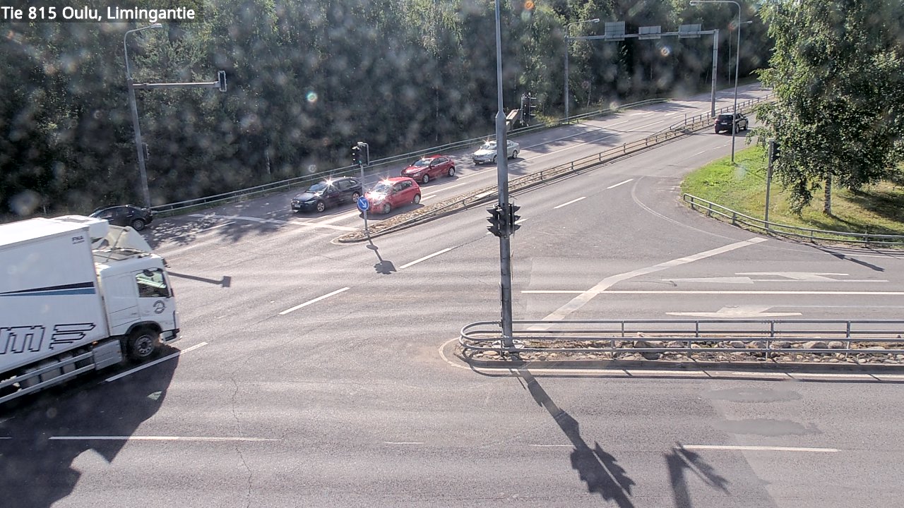 Weather Camera Image Väg 815 Oleåborg, Limingantie, Oulu, Pohjois-Pohjanmaa