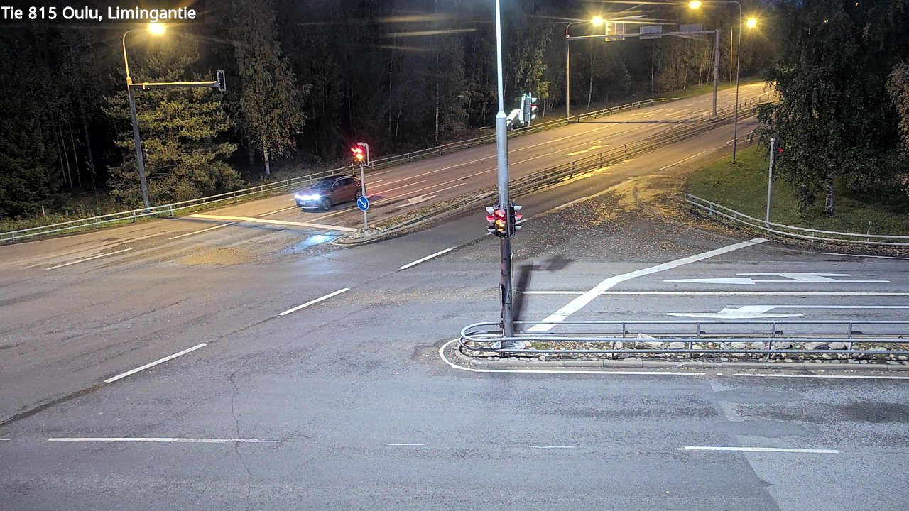 Weather Camera Image Väg 815 Oleåborg, Limingantie, Oulu, Pohjois-Pohjanmaa