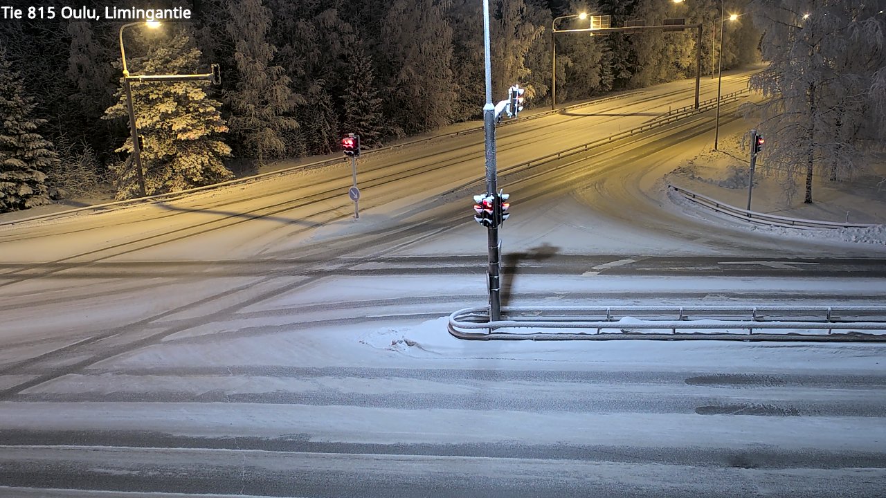 Weather Camera Image Road 815 Oulu, Limingantie, Oulu, Pohjois-Pohjanmaa