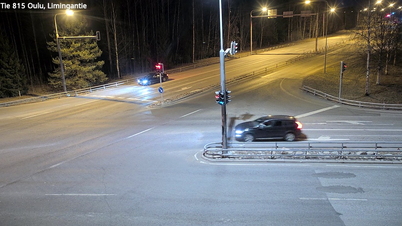 Weather Camera Image Väg 815 Oleåborg, Limingantie, Oulu, Pohjois-Pohjanmaa