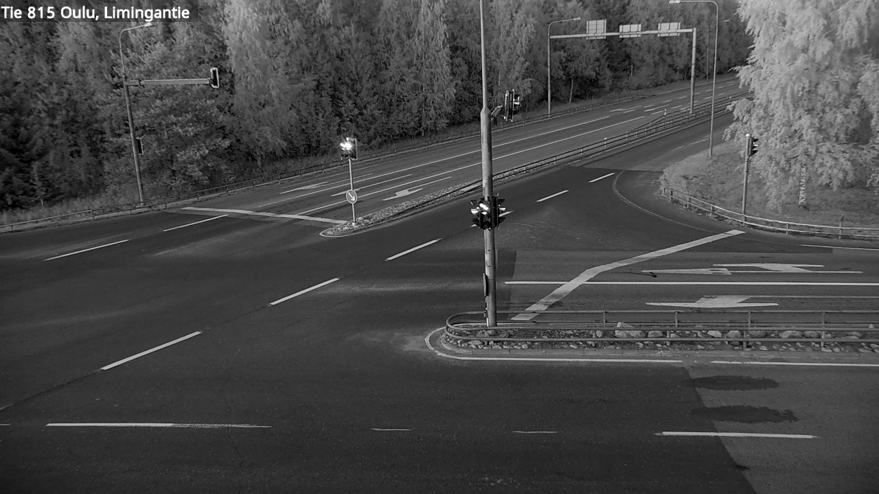 Weather Camera Image Väg 815 Oleåborg, Limingantie, Oulu, Pohjois-Pohjanmaa