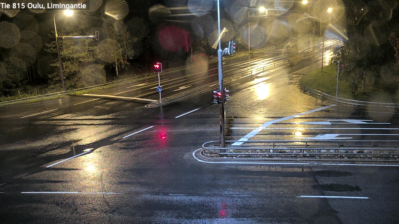 Weather Camera Image Väg 815 Oleåborg, Limingantie, Oulu, Pohjois-Pohjanmaa