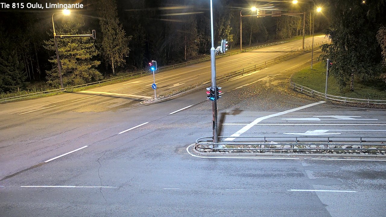 Weather Camera Image Väg 815 Oleåborg, Limingantie, Oulu, Pohjois-Pohjanmaa