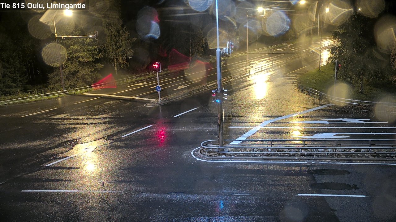 Weather Camera Image Väg 815 Oleåborg, Limingantie, Oulu, Pohjois-Pohjanmaa