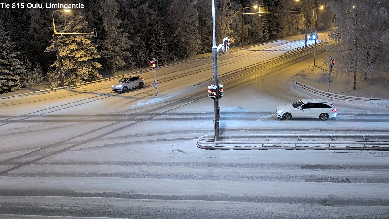 Weather Camera Image Road 815 Oulu, Limingantie, Oulu, Pohjois-Pohjanmaa