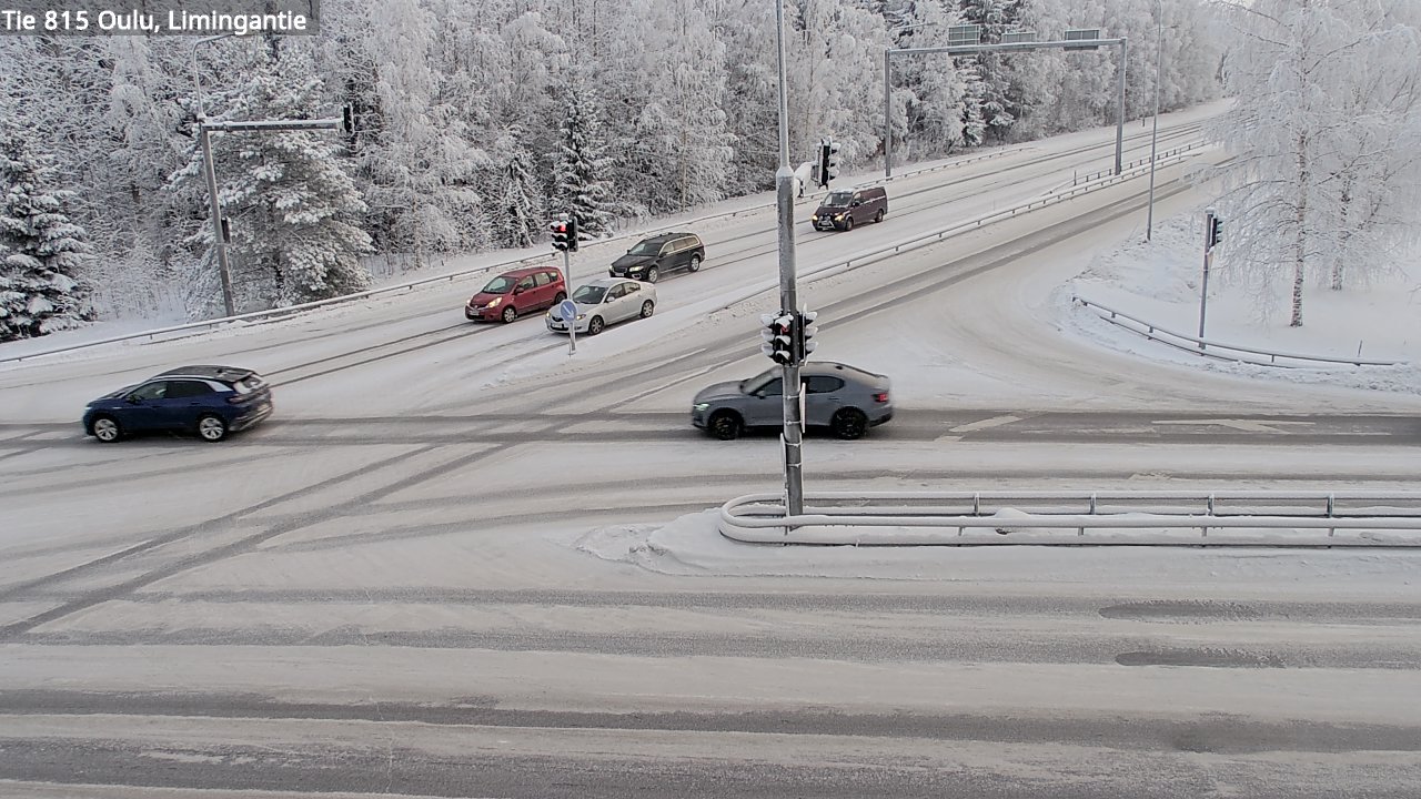 Weather Camera Image Road 815 Oulu, Limingantie, Oulu, Pohjois-Pohjanmaa