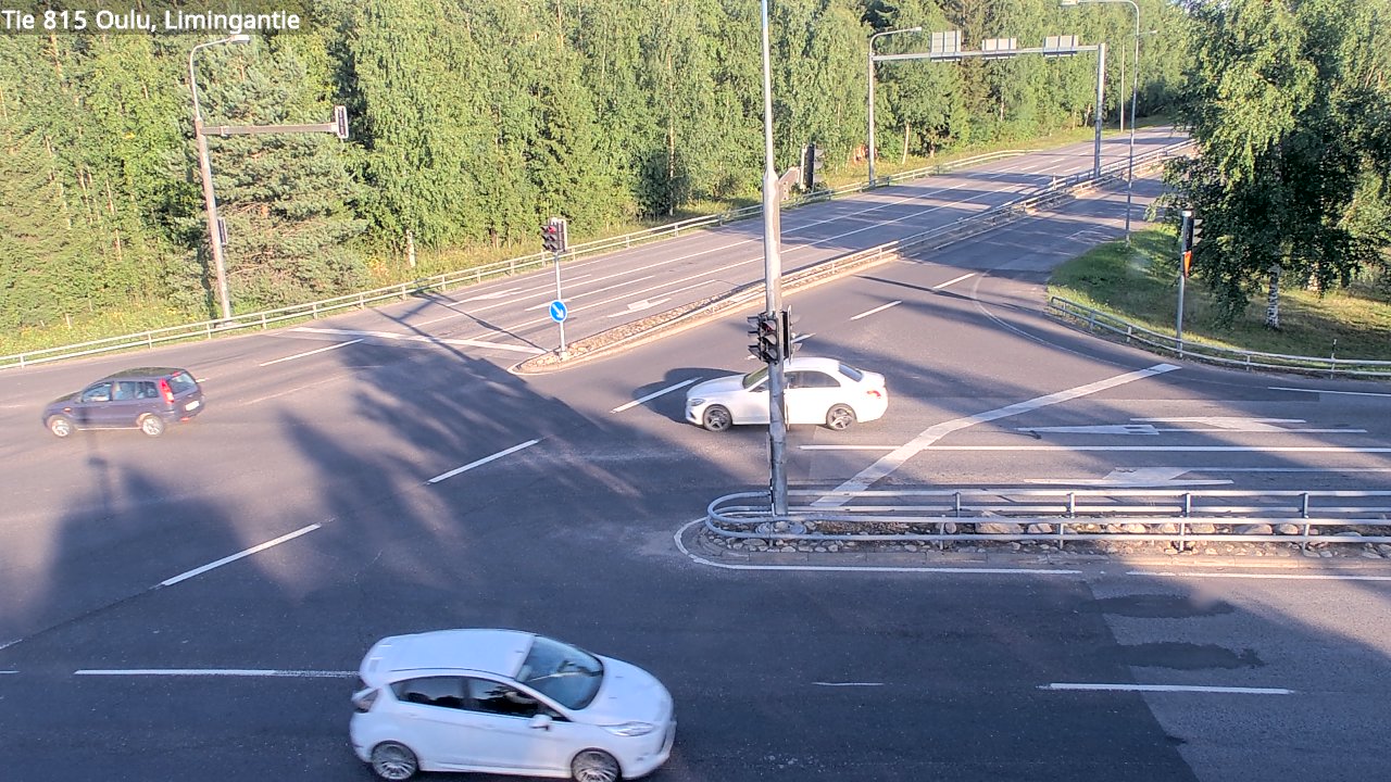 Weather Camera Image Väg 815 Oleåborg, Limingantie, Oulu, Pohjois-Pohjanmaa