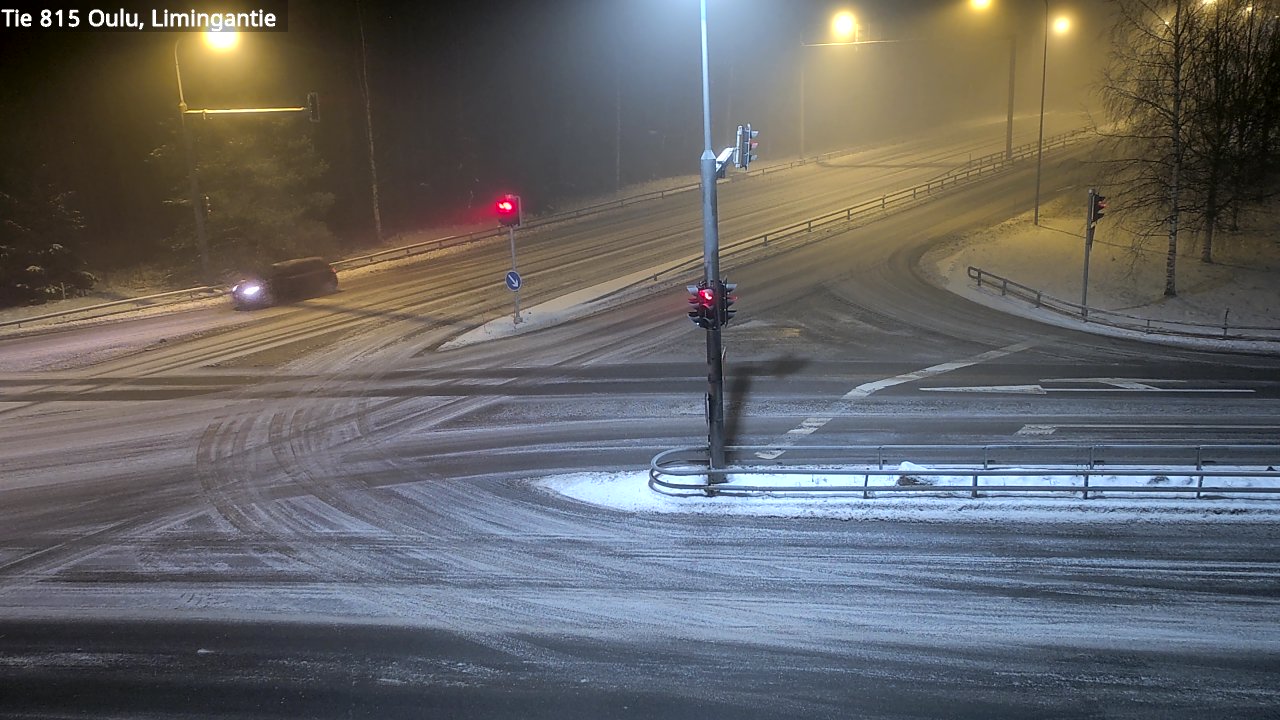 Weather Camera Image Road 815 Oulu, Limingantie, Oulu, Pohjois-Pohjanmaa
