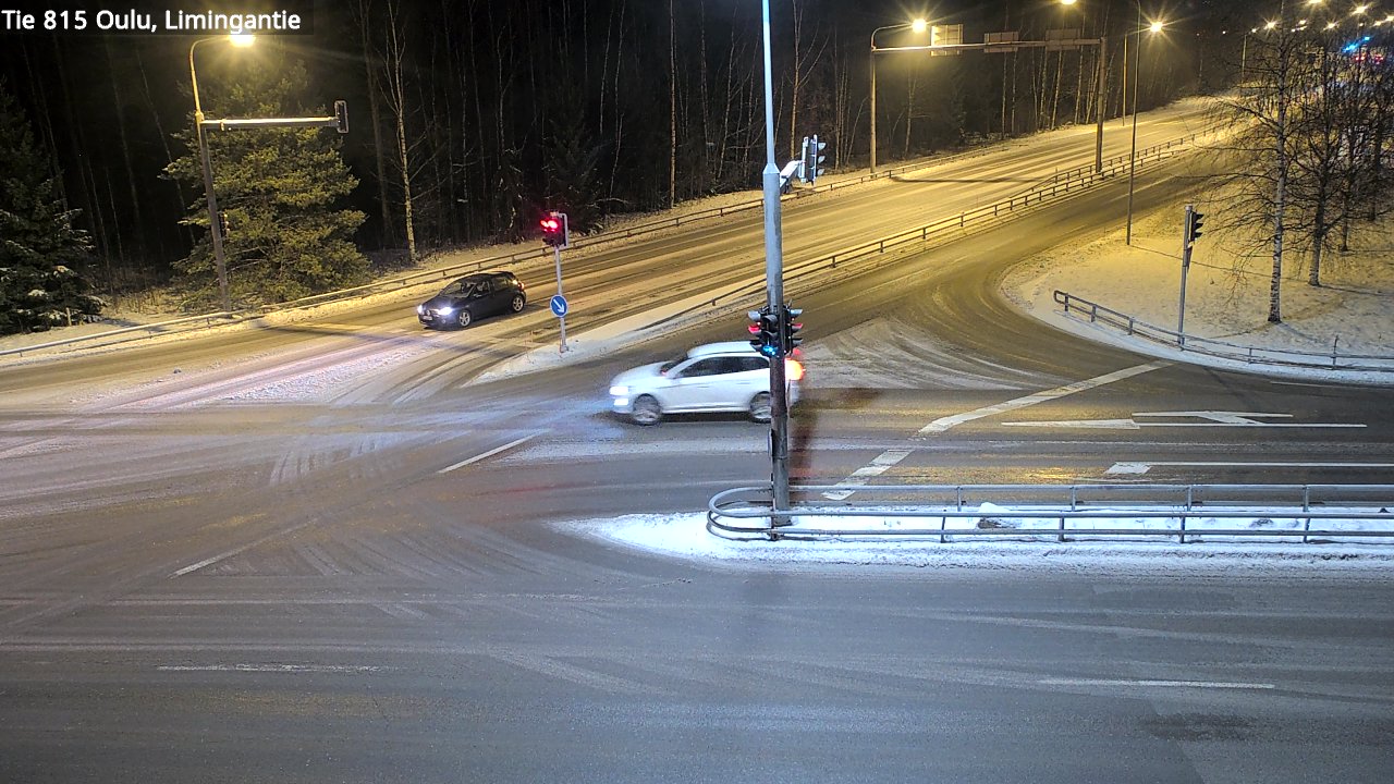 Weather Camera Image Väg 815 Oleåborg, Limingantie, Oulu, Pohjois-Pohjanmaa