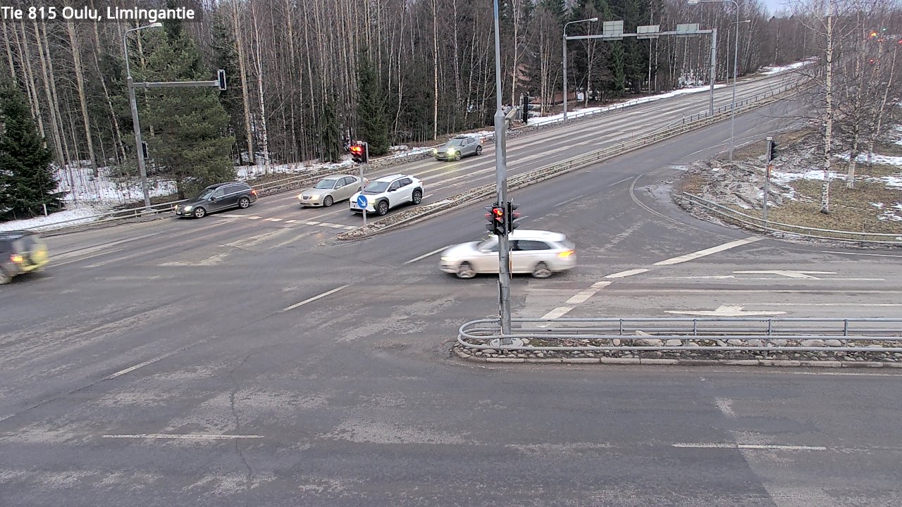 Weather Camera Image Väg 815 Oleåborg, Limingantie, Oulu, Pohjois-Pohjanmaa
