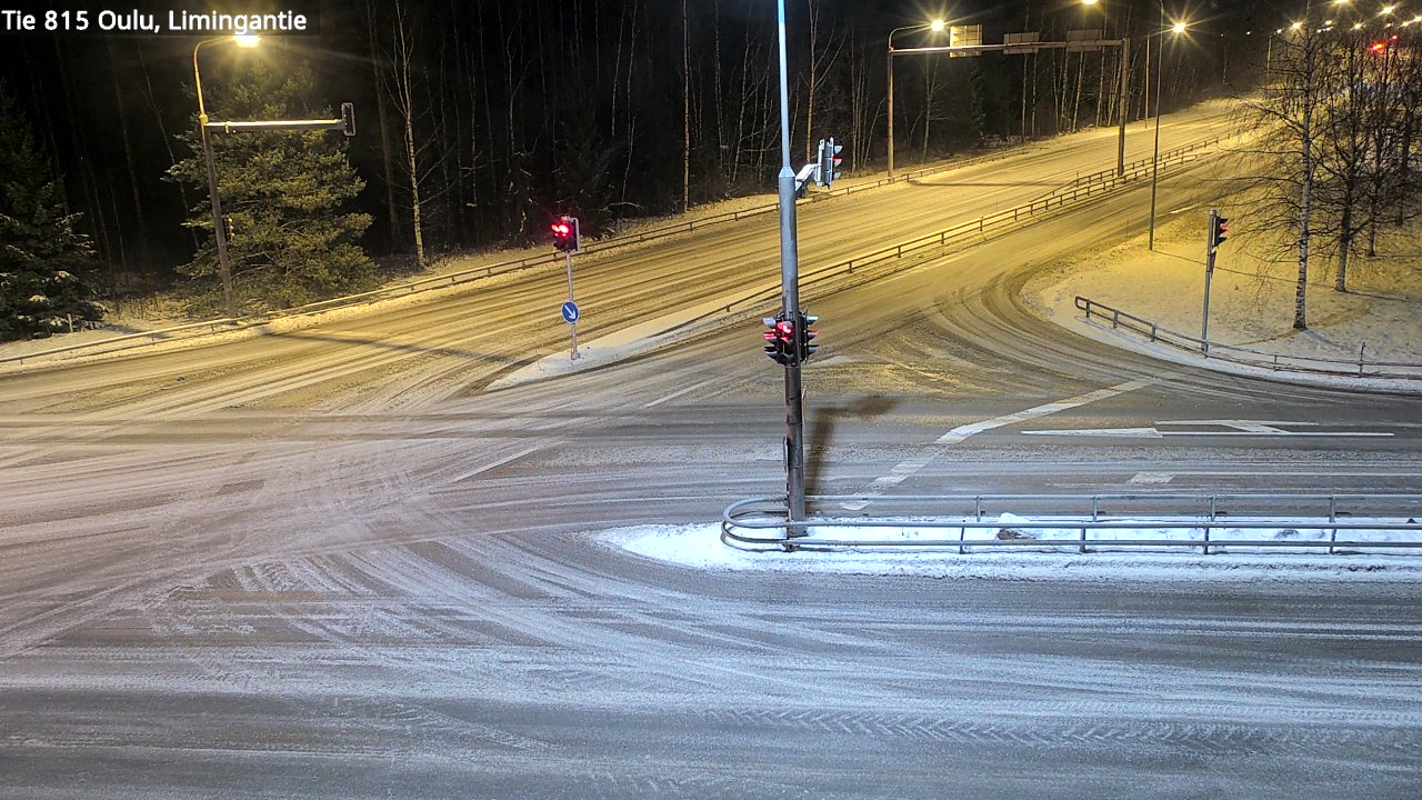 Weather Camera Image Road 815 Oulu, Limingantie, Oulu, Pohjois-Pohjanmaa