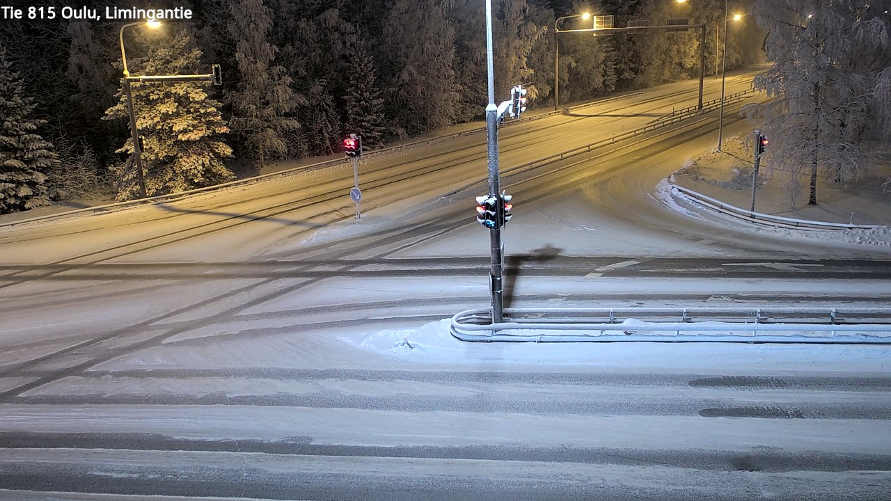 Weather Camera Image Road 815 Oulu, Limingantie, Oulu, Pohjois-Pohjanmaa